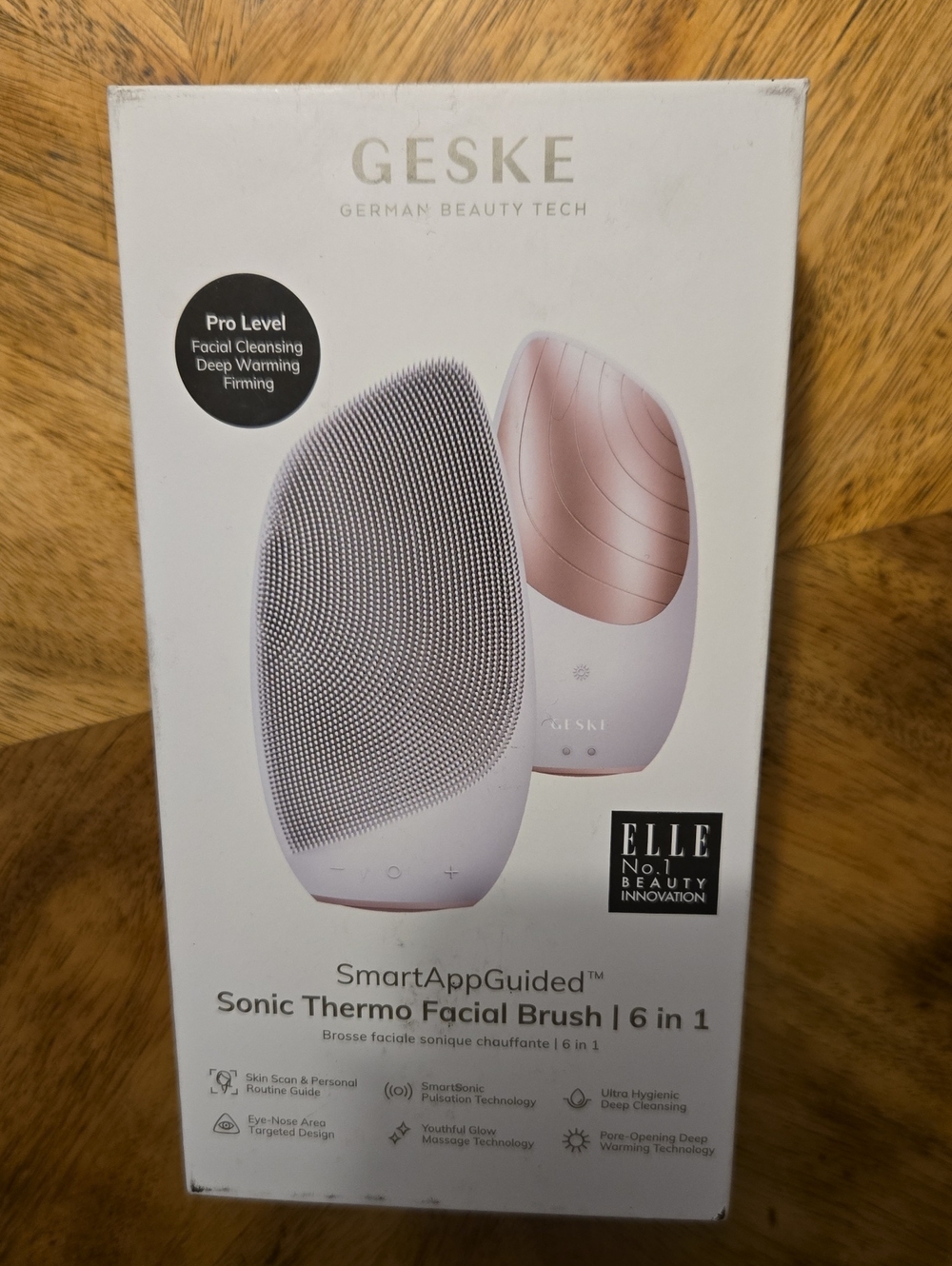Geske Sonic Thermo Facial Brush - 6 In 1